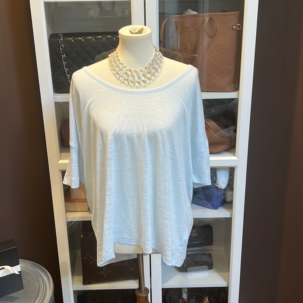 J.Crew linen tee